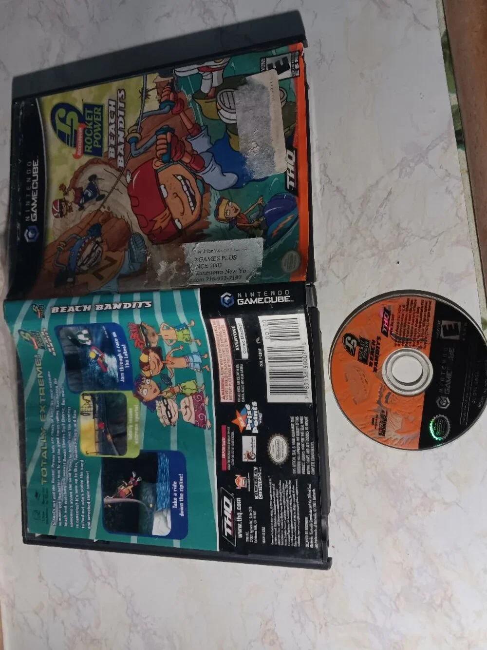 Rocket Power Beach Bandits Tested Nintendo Gamecube Video Game
